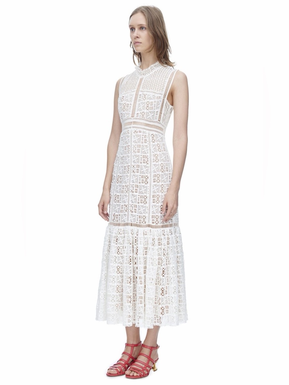 Rebecca Taylor crochet Lace dress size 10